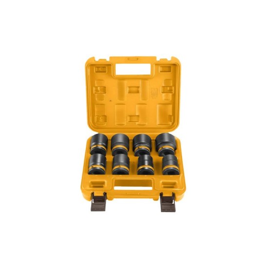INGCO Gépi dugókulcs készlet 8 részes 3/4'' 26-38 mm CrMo INGCO Gépi dugókulcs készlet 8 részes 3/4'' 26-38 mm CrMo