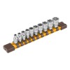 INGCO Dugókulcs készlet 10 részes 1/4'' 5-14 mm CrV