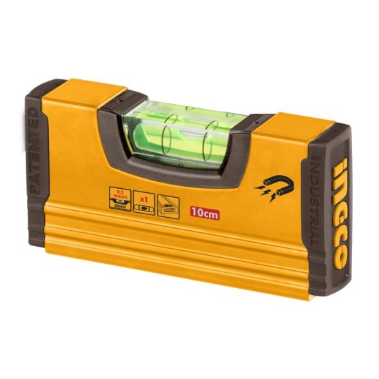 INGCO Mini vízmérték 100 mm mágneses INGCO Mini vízmérték 100 mm mágneses