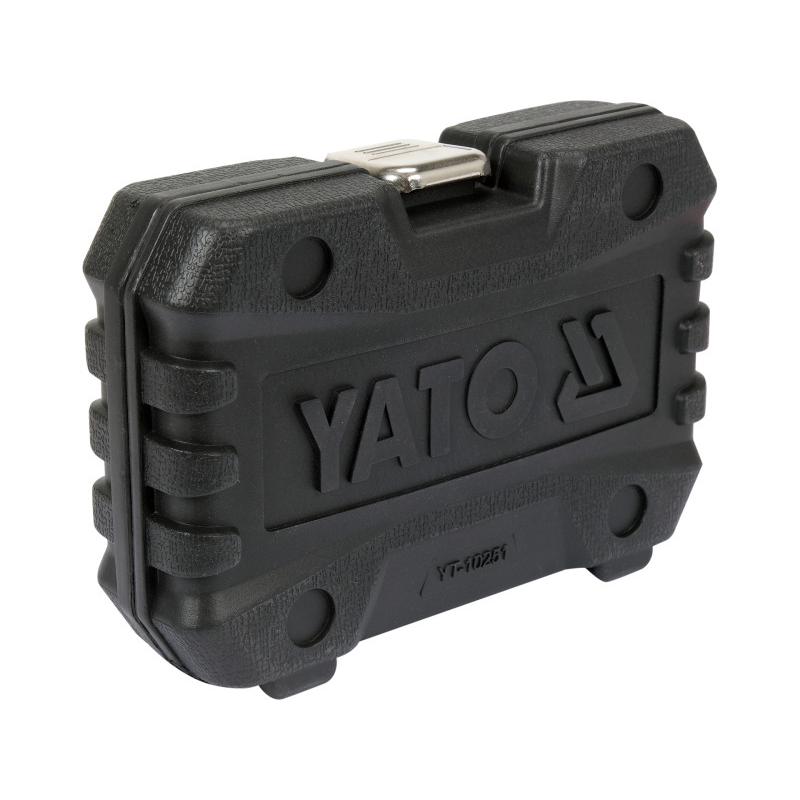 YATO Gépi dugókulcs készlet 13 részes 1/2'' 10-24 mm CrMo YATO Gépi dugókulcs készlet 13 részes 1/2'' 10-24 mm CrMo