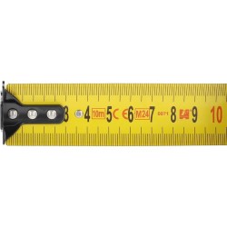 YATO Mérőszalag 10 m x 25 mm gumírozott