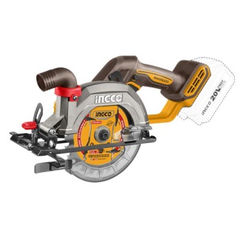 INGCO Akkus körfűrész 140 mm szénkefe nélküli 20 V (akku és töltő nélkül)