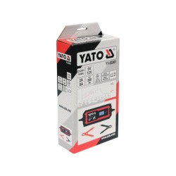 YATO Akkumulátor töltő 6/12 V 2/8 A max. 200 Ah LCD kijelző YATO Akkumulátor töltő 6/12 V 2/8 A max. 200 Ah LCD kijelző