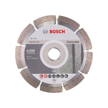BOSCH Gyémánt vágókorong 150 x 2,0 x 10 x 22,2 mm szegmentált Standard for Concrete