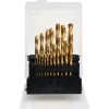 Csigafúró készlet HSS TiN Titán bevonatú 19 db-os 1.0-10.0 mm Yato Csigafúró készlet HSS TiN Titán bevonatú 19 db-os 1.0-10.0 mm Yato