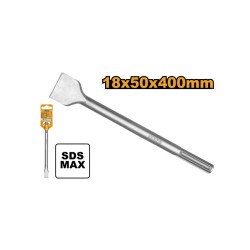 INGCO Lapos vésőszár 50 x 400 mm SDS-Max