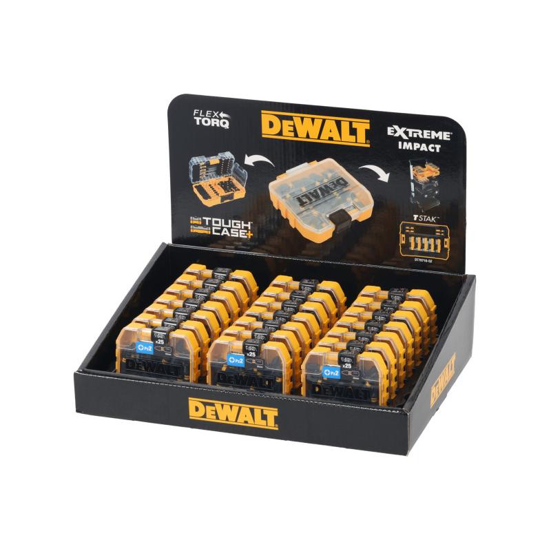 DEWALT Flextorq bithegy PZ2 x 25 mm Tough Case dobozban (25 db)
