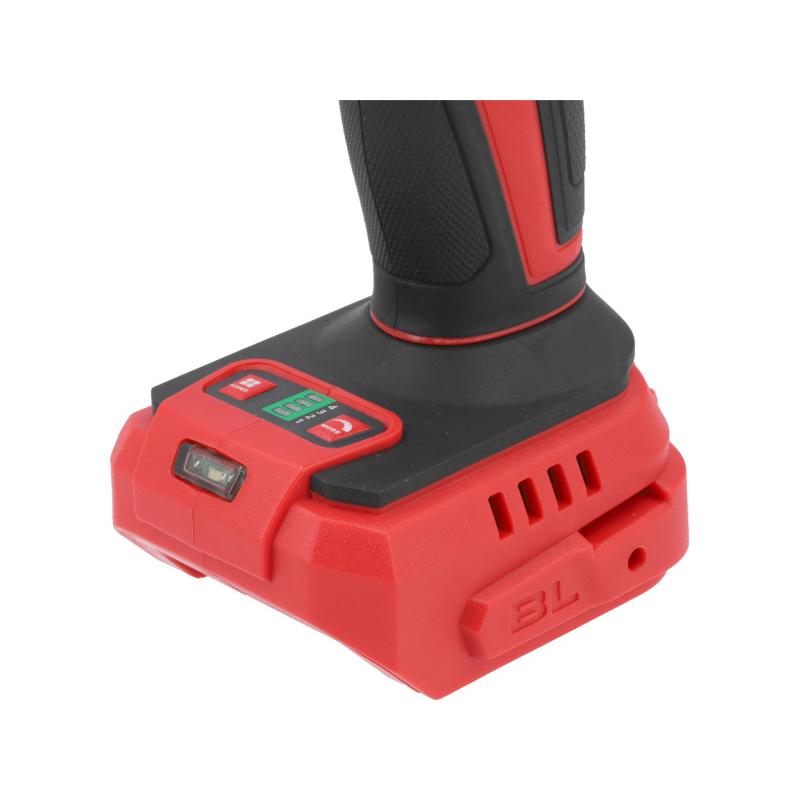 YATO Akkus ütvecsavarozó 1/4'' 230 Nm szénkefe nélküli 18 V (akku és töltő nélkül)