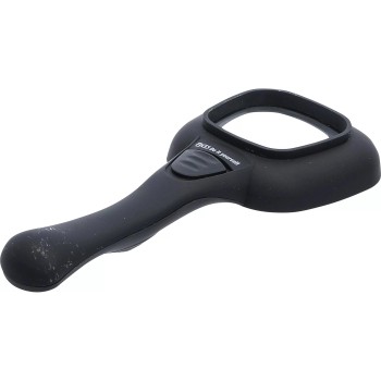 Nagyító  4x - LED világítással, D60 mm elemes BGS