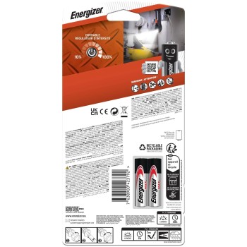 Elemlámpa Energizer HardCase Pivot + 2xAA