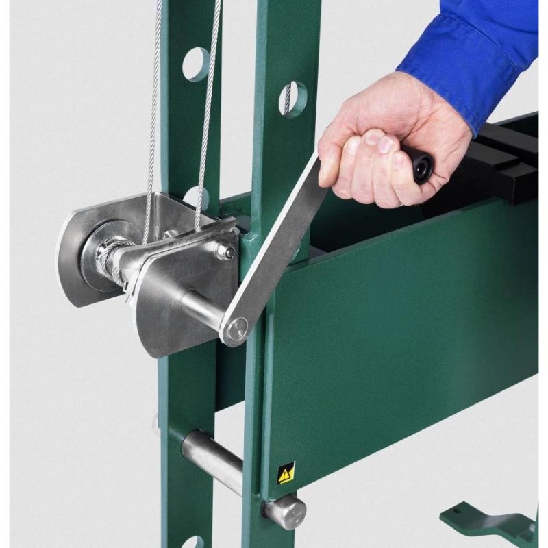 Prés 30 t hidro-pneumatilus kézi-karos - gyors dugattyú - Compac HP 30