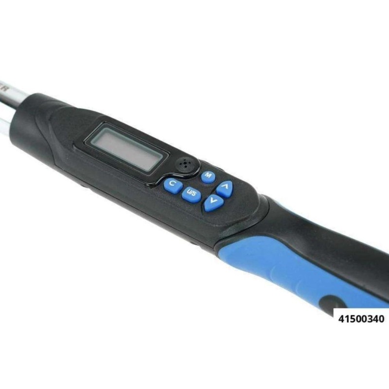 Nyomatékkulcs, digitális + szögelfordulás mérő 17-340 Nm 1/2'' Pichler