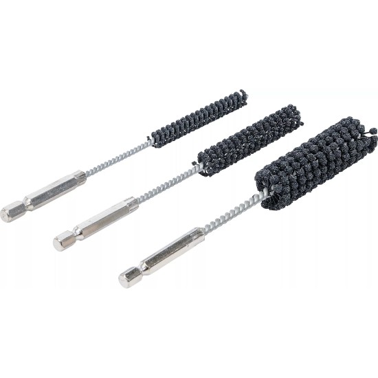Hónolókefe fúrógépbe  8-12-20 mm, 1/4'', 3 db-os - BGS