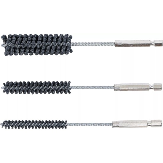 Hónolókefe fúrógépbe  8-12-20 mm, 1/4'', 3 db-os - BGS