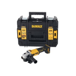 DEWALT akkus sarokcsiszoló 125 mm 18V szénkefe nélküli motor TSTAK koffer DEWALT akkus sarokcsiszoló 125 mm 18V szénkefe nélküli motor TSTAK koffer