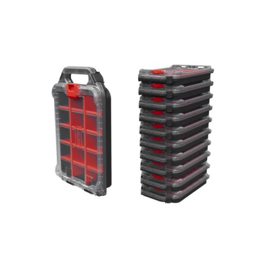 Szerszámos láda Stack'N'Roll Szortimenter 242x388x78 mm Kicsi - KETER Szerszámos láda Stack'N'Roll Szortimenter 242x388x78 mm Kicsi - KETER