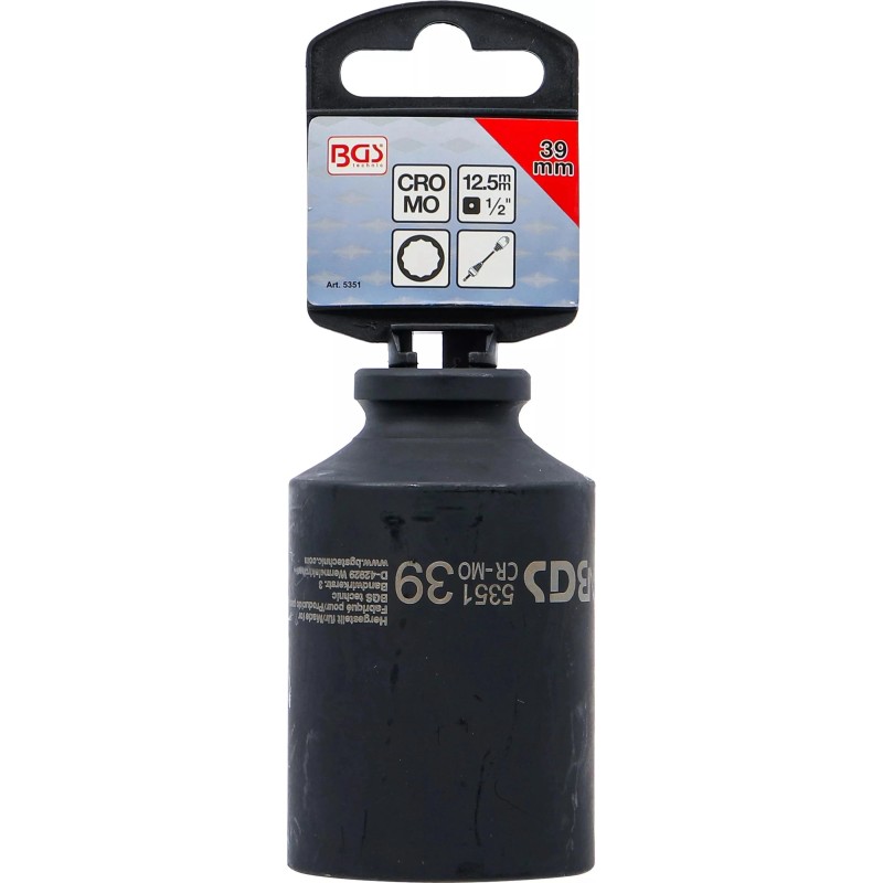 Légkulcsfej 1/2'' 12 l.h. 39-es BGS Légkulcsfej 1/2'' 12 l.h. 39-es BGS