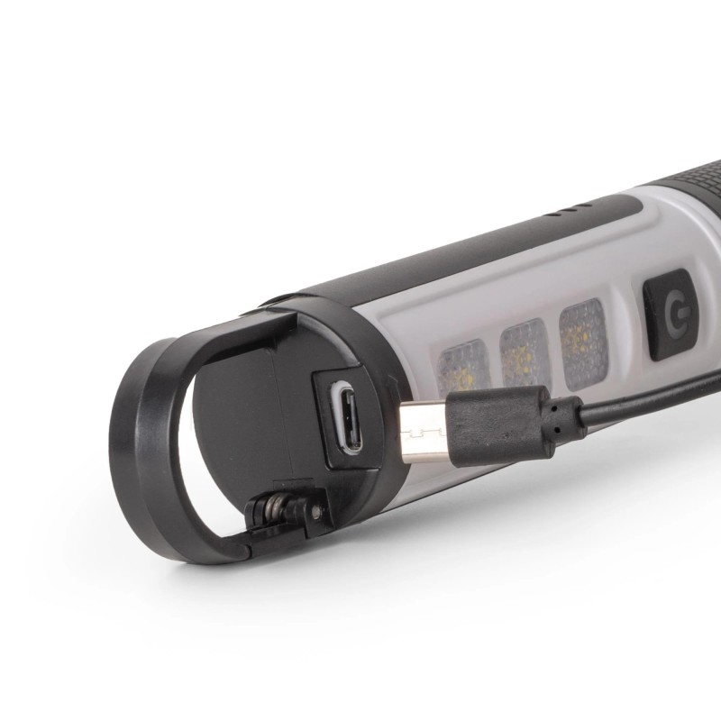Szerelőlámpa (LED lámpa)  550 lm IP54 USB-s zoomolható - ENTAC