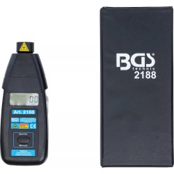 BGS-2188 digitális fordulatszámmérő fotoelektronikai mérés 5-99999 ford/perc