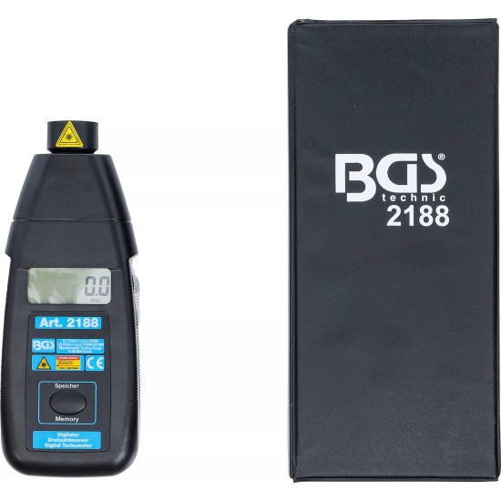 BGS-2188 digitális fordulatszámmérő fotoelektronikai mérés 5-99999 ford/perc BGS-2188 digitális fordulatszámmérő fotoelektronikai mérés 5-99999 ford/perc