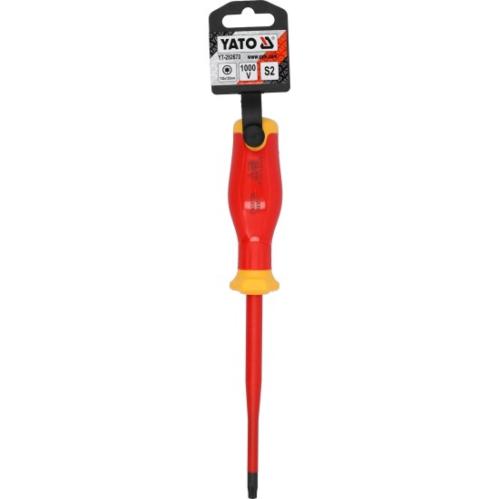 Csavarhúzó VDE 1000 V szigetelt Torx 30 x 125 mm - Slim - Yato