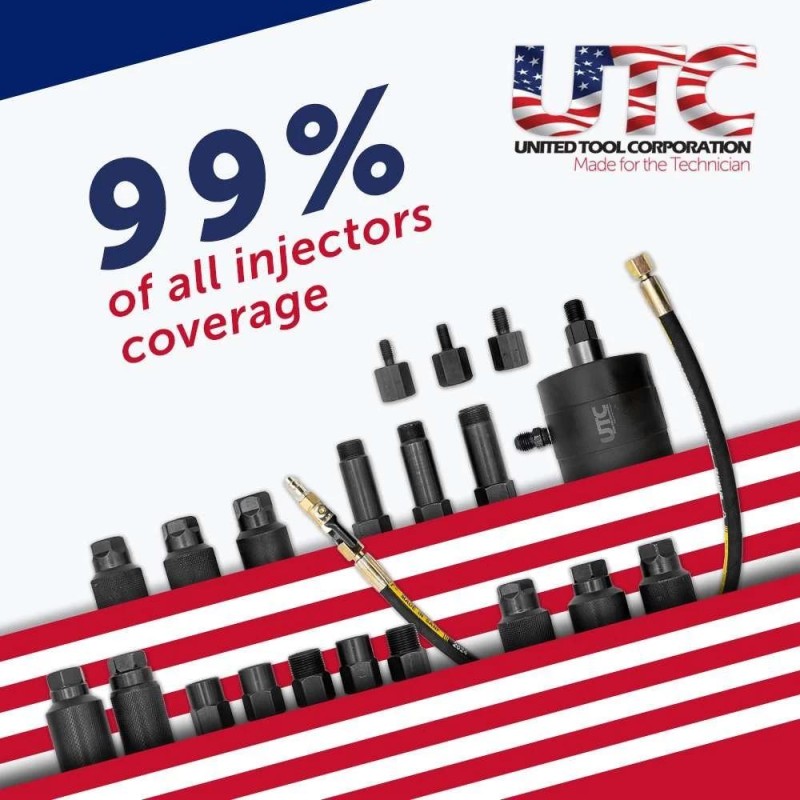 VIBRO-pneumatikus CRD porlasztó, injektor eltávolító készlet - UTC