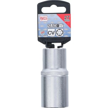 Dugókulcs - crowafej 1/2'' 6 lap hosszú 27 mm BGS