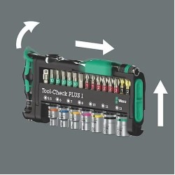 Csavarhúzó bit készlet 39 db-os - colos - Tool-Check Plus 1 - Wera Csavarhúzó bit készlet 39 db-os - colos - Tool-Check Plus 1 - Wera