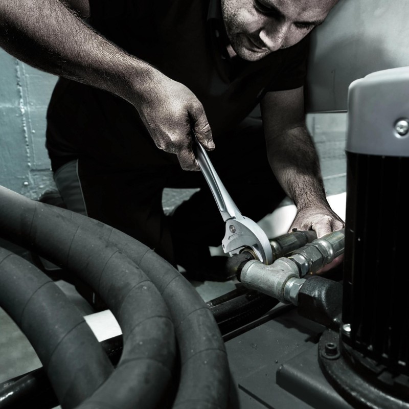 Állítható kulcs 256 mm, önbeálló 19-24 mm 6004 Joker XL - Wera