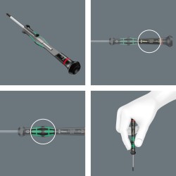 Csavarhúzó készlet, műszerész 12 db-os Kraftform Micro - Wera Csavarhúzó készlet, műszerész 12 db-os Kraftform Micro - Wera