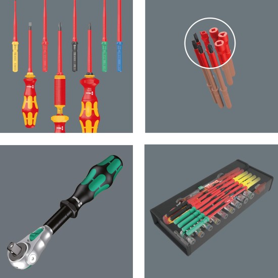 Szerszámkészlet  35 db-os vegyes karbantartó készlet Kraftform W 1 -