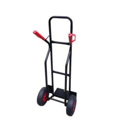 Molnárkocsi 180 kg terhelhetőséggel - felfújható gumikerekes