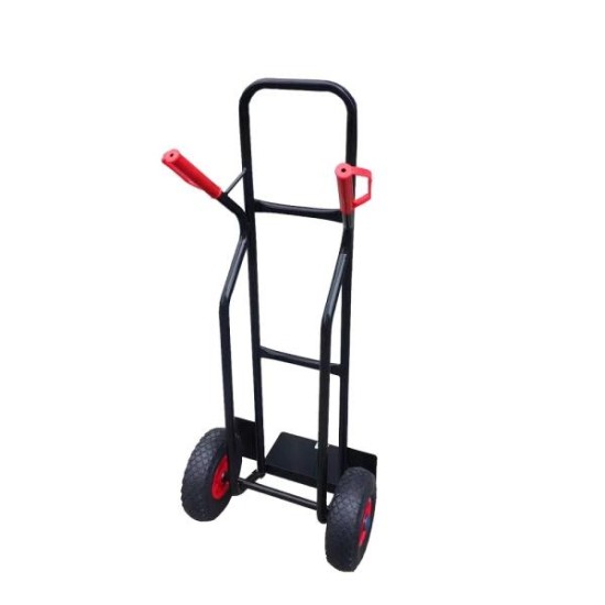 Molnárkocsi 180 kg terhelhetőséggel - felfújható gumikerekes