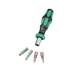 Csavarhúzó bit hajtó racsnis - 838 RA S/4 Christmas - Wera