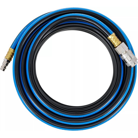 Levegőtömlő szerelt 10 méter 8 mm / 14 mm - KÉK - BGS