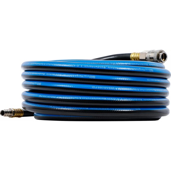 Levegőtömlő szerelt 10 méter 8 mm / 14 mm - KÉK - BGS