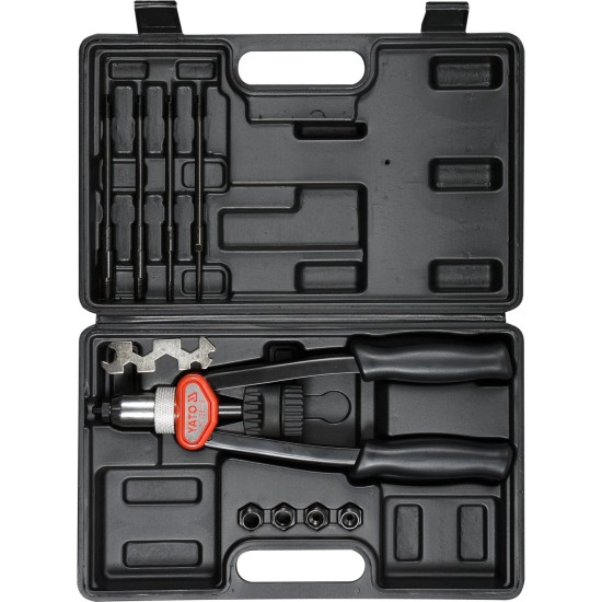 Kétkezes szegecsanya behúzó készlet M5-M6-M8-M10-M12 - Yato