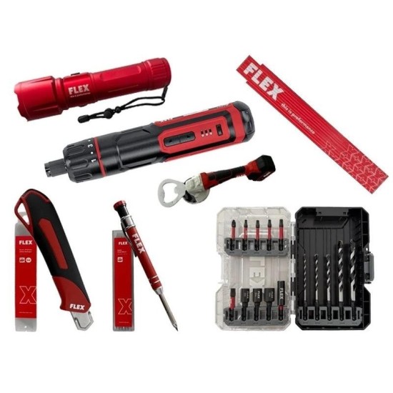 Karácsonyi szerszámkészlet ADVENTI KALENDÁRIUM 36 db-os - FLEX Karácsonyi szerszámkészlet ADVENTI KALENDÁRIUM 36 db-os - FLEX