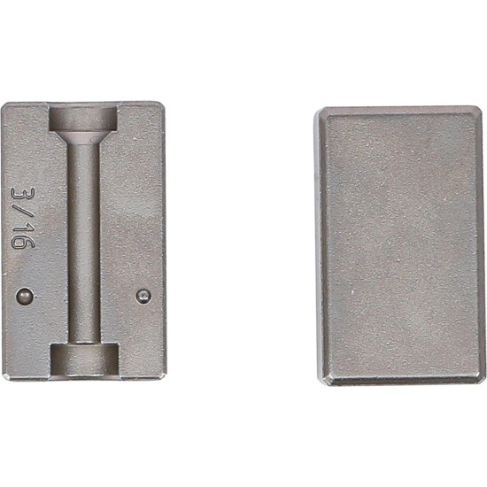 Fékcsőperemező készlet - profi - külön befogó pofa-pár 4,75 mm-es