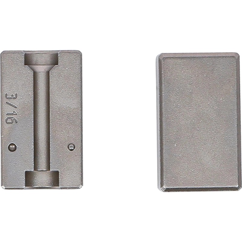 Fékcsőperemező készlet - profi - külön befogó pofa-pár 4,75 mm-es
