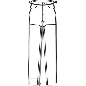 Nadrág lángálló hegesztőnadrág MW2000  L-es Fekete - ESAB