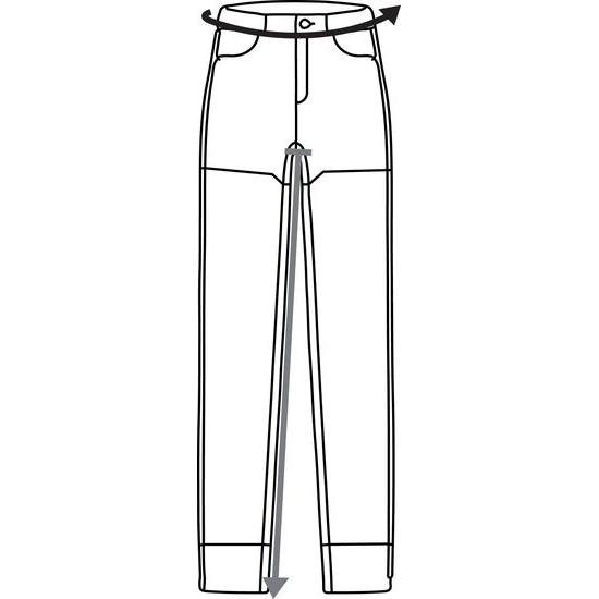 Nadrág lángálló hegesztőnadrág MW2000  L-es Fekete - ESAB