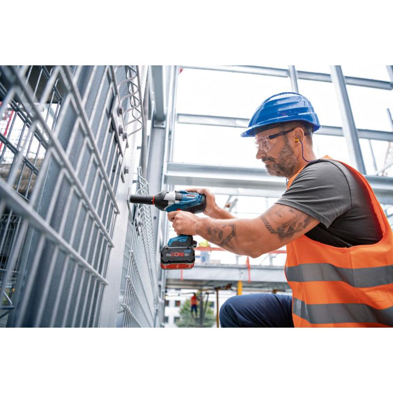 BOSCH BITURBO Akkus ütvecsavarozó 3/4'' GDS 18V-1050 HC 1700/1050 Nm (akku és töltő nélkül)