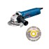 BOSCH Sarokcsiszoló 125 mm GWS 1400 lágy indítású / 1400 W + gyémántvágó korong