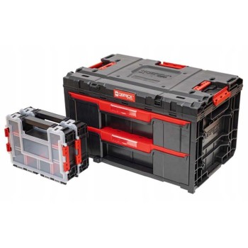 QBRICK SYSTEM ONE 2 Fiókos szerszámosláda PROMO