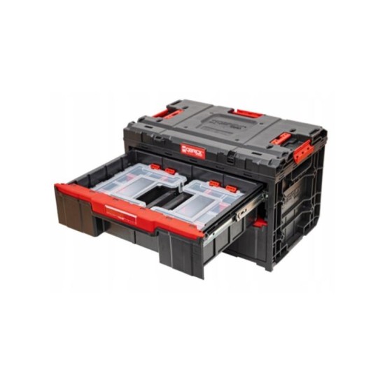QBRICK SYSTEM ONE 2 Fiókos szerszámosláda PROMO QBRICK SYSTEM ONE 2 Fiókos szerszámosláda PROMO