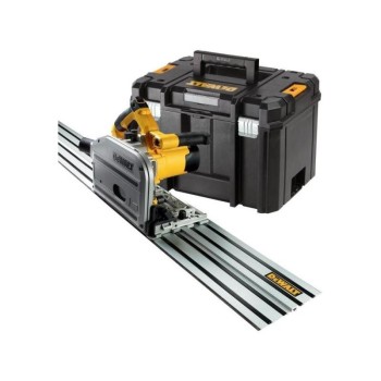 DEWALT Merülő körfűrész 1,5 m-es vezetősínnel + TSTAK / 1300 W