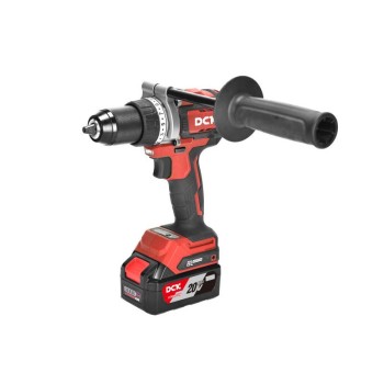 DCK Akkus ütvefúró-csavarozó 160 Nm szénkefe nélküli 20 V (1 x 5,0 Ah akku + töltő)