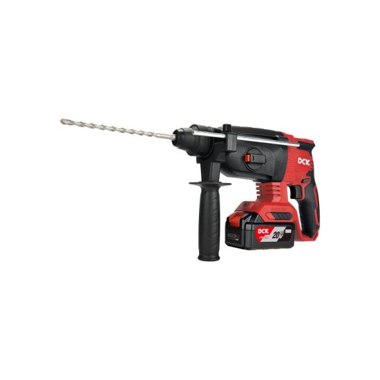 DCK Akkus kombikalapács 2,8 J SDS-Plus szénkefe nélküli 20 V (1 x 5,0 Ah akku + töltő) DCK Akkus kombikalapács 2,8 J SDS-Plus szénkefe nélküli 20 V (1 x 5,0 Ah akku + töltő)