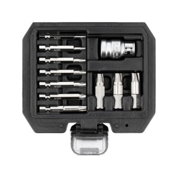 YATO Roncsoltcsavar kiszedő készlet 11 részes TORX